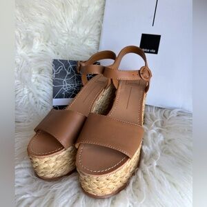 NIB Dolce Vita Dane Espadrille Wedge Sandal